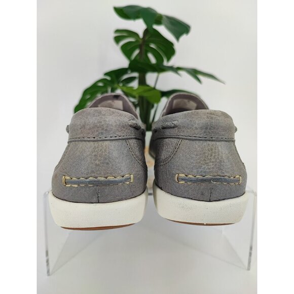 Tommy Bahama Men's Thackery Gray Leather Slip-On Shoes Size 9 US - Picture 3 of 9